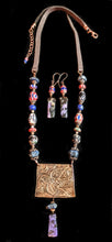  bronze folk bird necklace set - sunroot studio