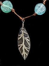 leaf & roman glass set