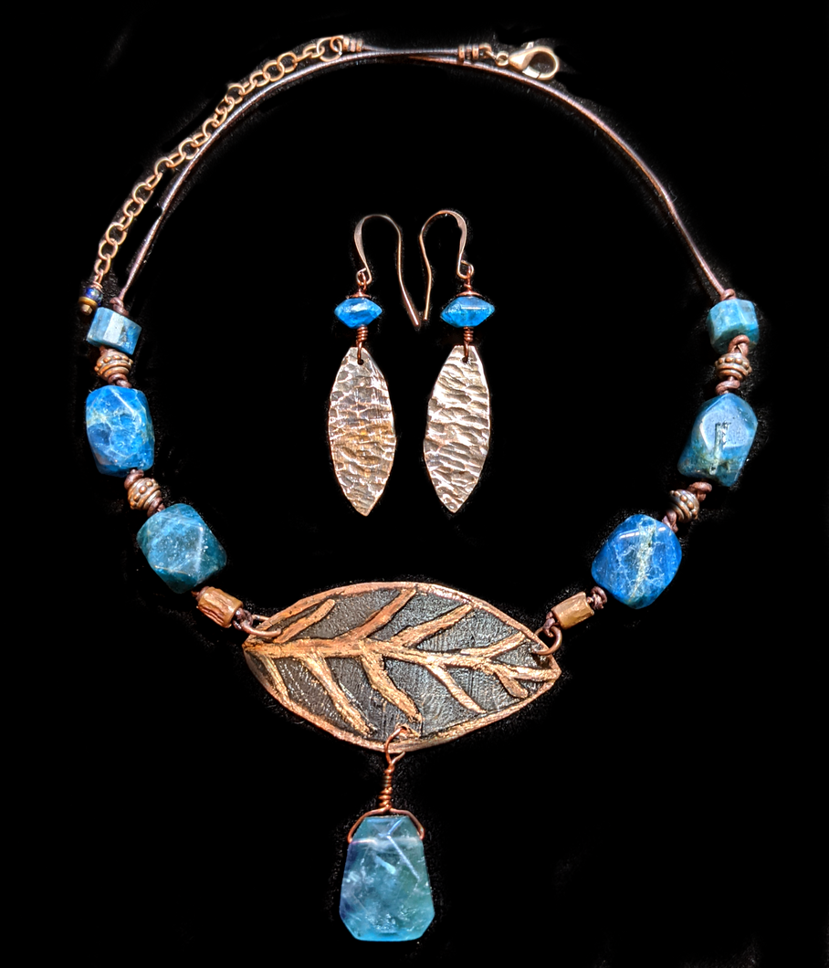 Leaf & Apatite Set - Sunroot Studio