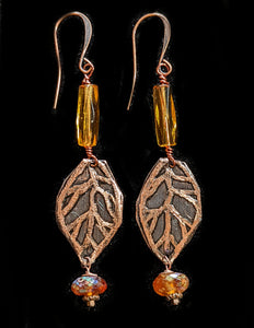Leaf & Roman Glass Set