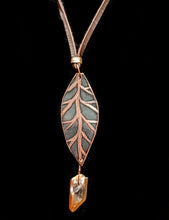 copper leaf & quartz set