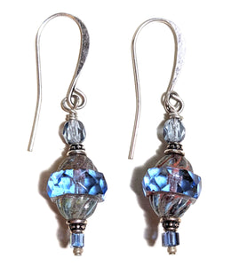 Light Periwinkle Crystal Earrings