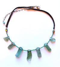 roman glass necklace # 4 - sunroot studio