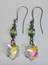 crystal snowflake earrings # 10