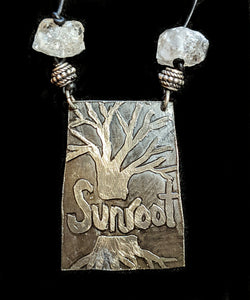 Tree & Herkimer Diamond Set