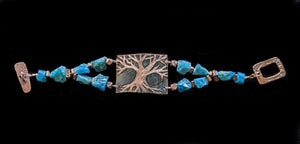 Tree & Apatite Bracelet