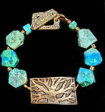 tree & chrysocolla bracelet