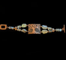 tree & labradorite bracelet