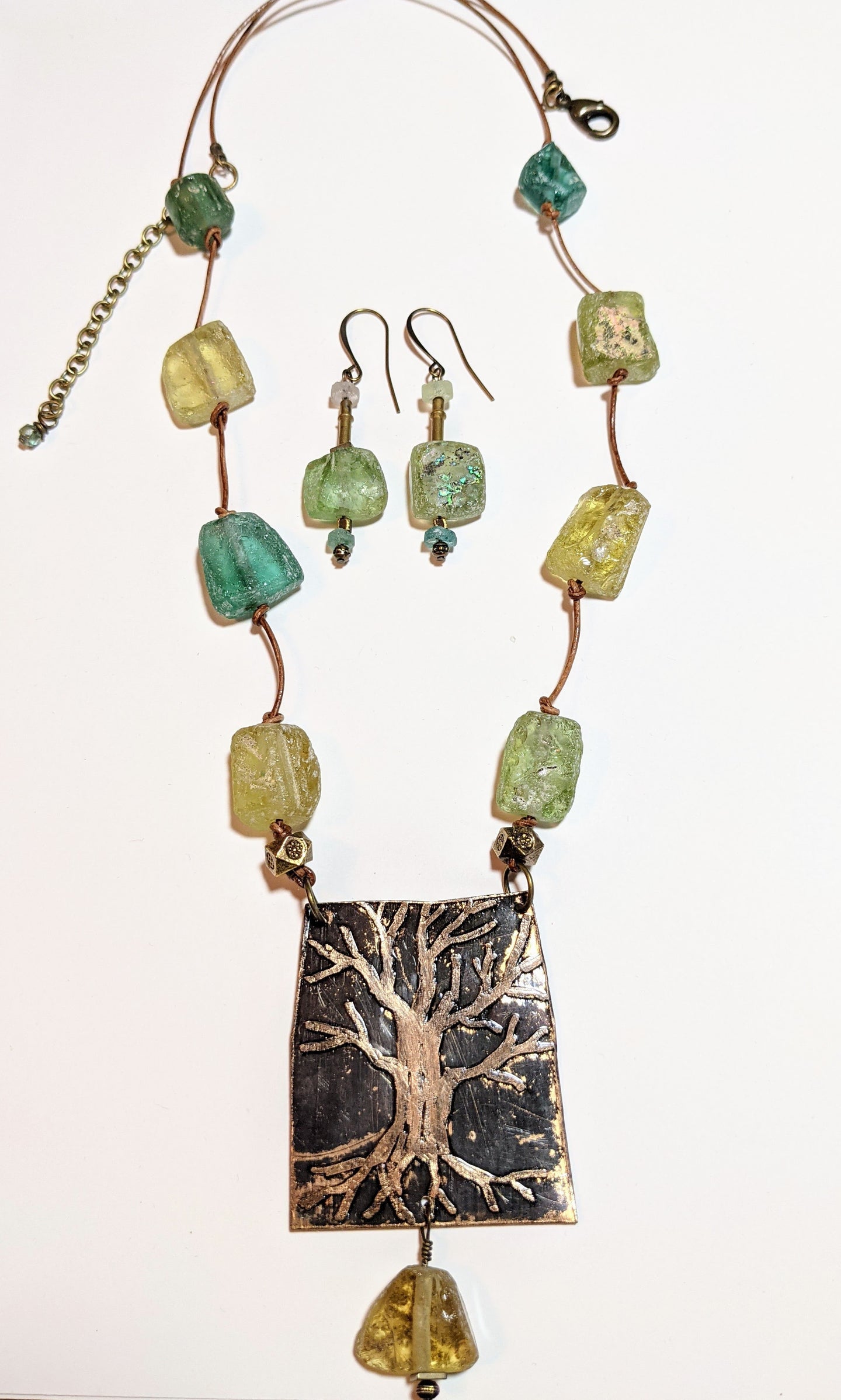 tree & roman glass set - sunroot studio