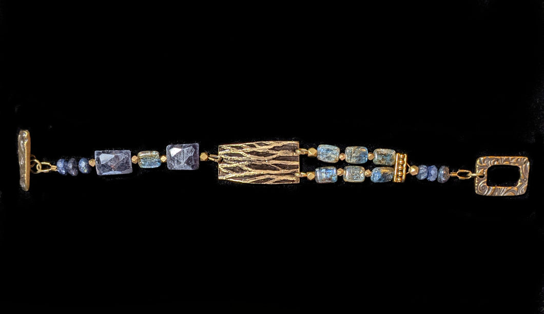 Trees & Mixed Stones Bracelet - Sunroot Studio