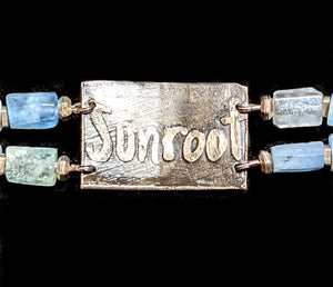 Tree & Aquamarine Bracelet