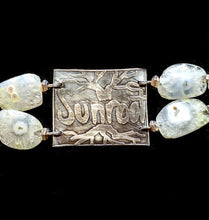 tree & solar quartz bracelet