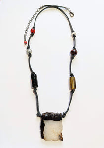 Tribal Agate necklace - Sunroot Studio