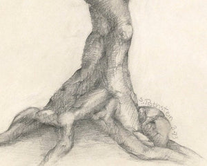Woman in Tree -" Life Journey" ( my soul spoke to me) - Sunroot Studio