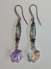 crystal snowflake earrings # 4
